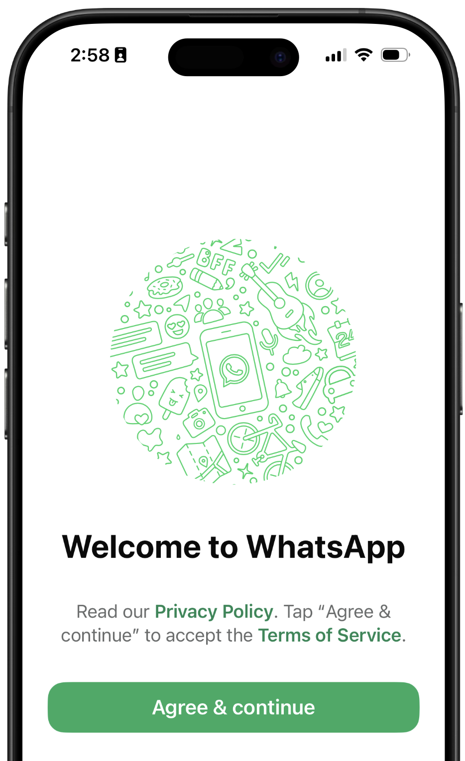 WhatsApp contact for registration